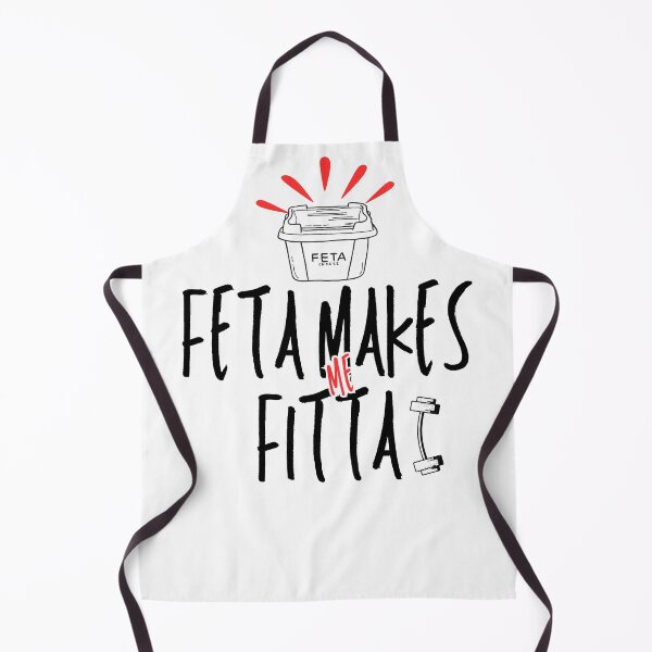 Item preview, Feta Makes Me Fitta – Funny Greek Food Pun T-Shirt designed and sold by Olive&Om.