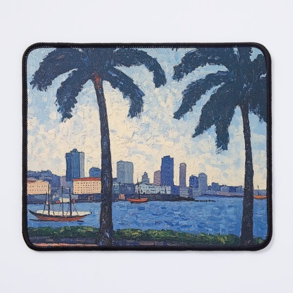 Item preview, Luanda | Post-impressionist painting style designed and sold by ComicsFactory.
