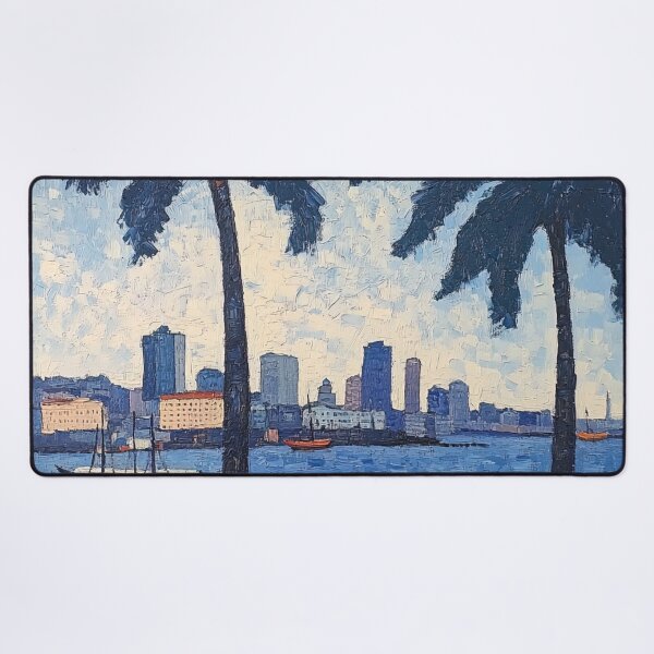 Item preview, Luanda | Post-impressionist painting style designed and sold by ComicsFactory.