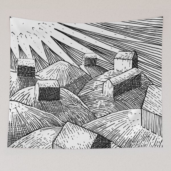 Item preview, Cottages on a Sky Island designed and sold by Charles Harker.