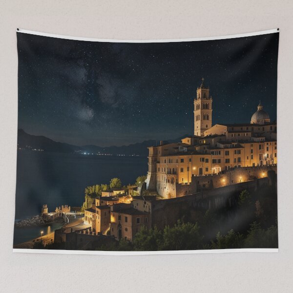 Item preview, Lights of the Mediterranean in Silence designed and sold by EstiloPrint.
