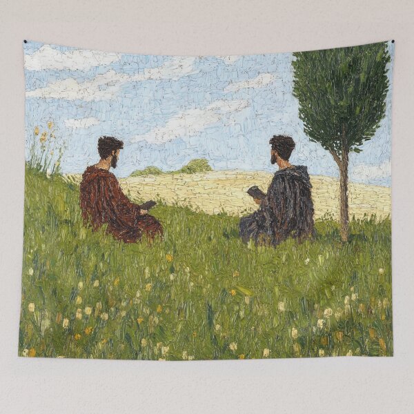 Item preview, Lucretius | Post-impressionist painting style designed and sold by ComicsFactory.