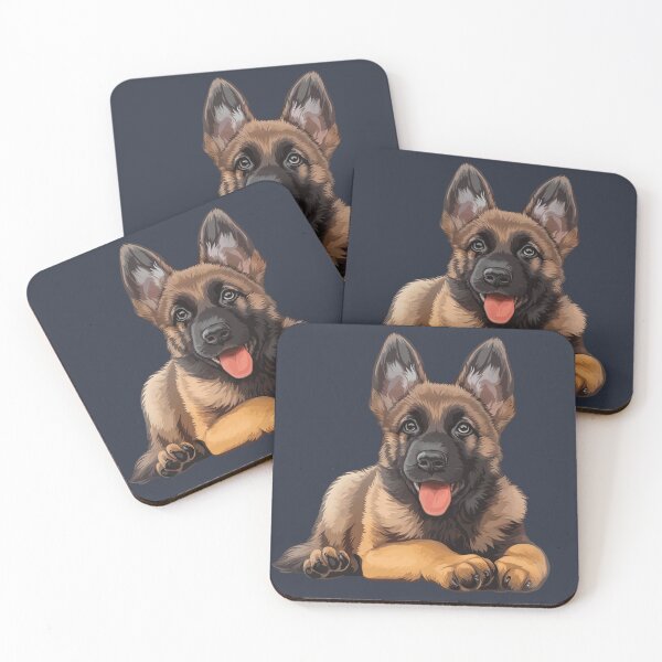 Aperçu de l'œuvre Chiot berger belge créée et vendue par VelvetRoom.