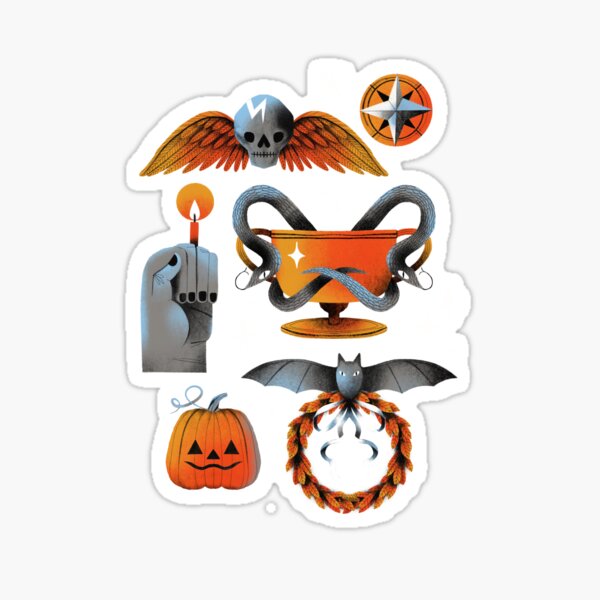 Item preview, Halloween Dark Pattern designed and sold by jillianailsa.