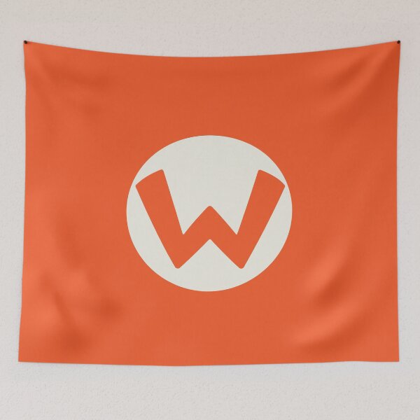 Item preview, letter w orange designed and sold by ZiphGames.
