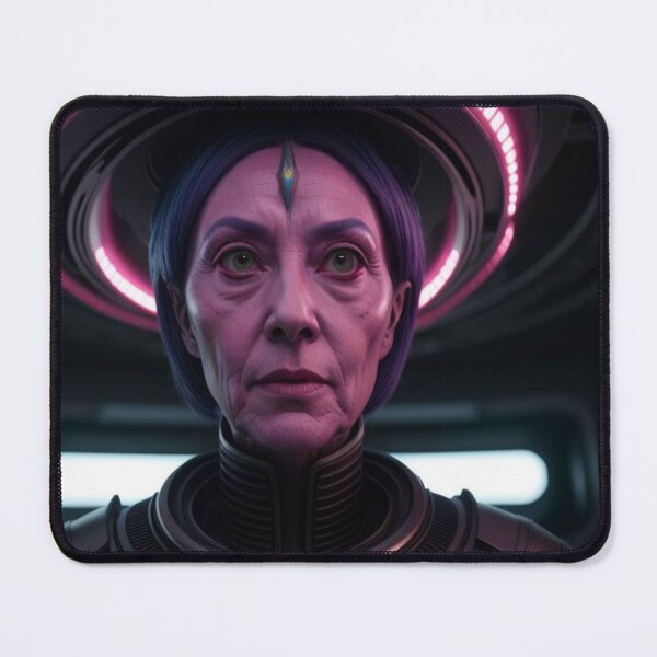 Item preview, Female Alien Space Captain – Galactic Commander designed and sold by highplacidity.