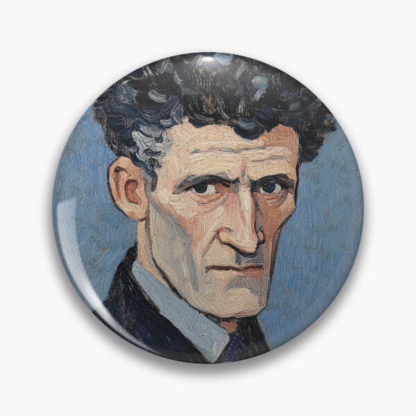 Item preview, Ludwig Wittgenstein | Post-impressionist painting style designed and sold by ComicsFactory.