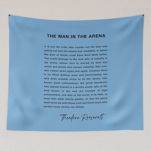 Item preview, The Man In The Arena Roosevelt  designed and sold by corbrand.