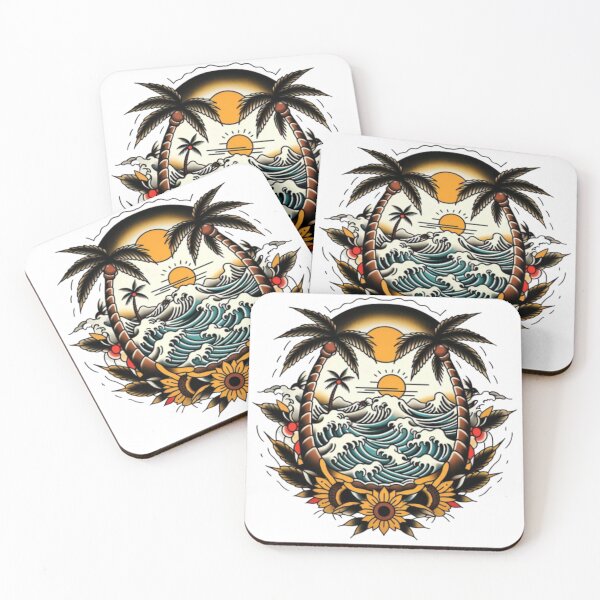 Item preview,  Tropical Paradise at Sunset designed and sold by zdzdesigner.