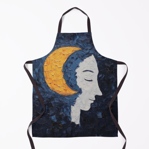 Item preview, Lunar god | Post-impressionist painting style designed and sold by ComicsFactory.