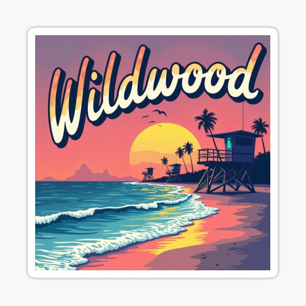 Artikel-Vorschau von Wildwood, NJ, designt und verkauft von Dreams--Cape.