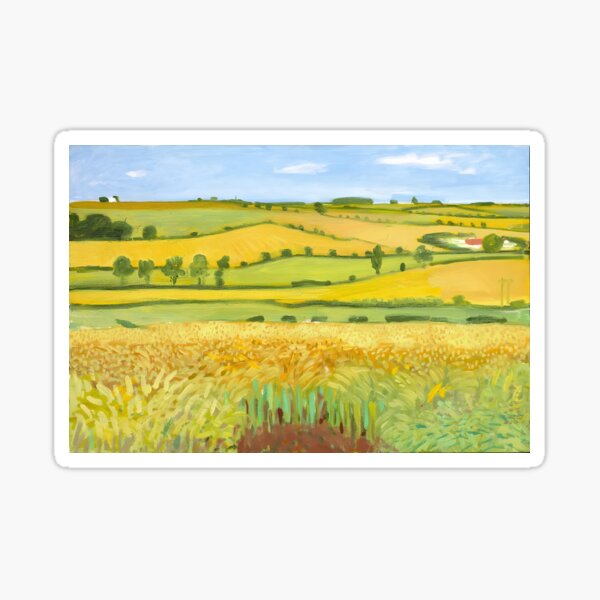 Item preview, Woldgate Vista, 27 July 2005 David Hockney   designed and sold by Ceremonials-.