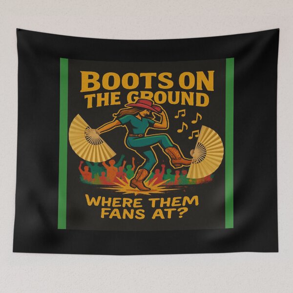 Item preview, BOOTS ON THE GROUND designed and sold by Flavaprints4u.