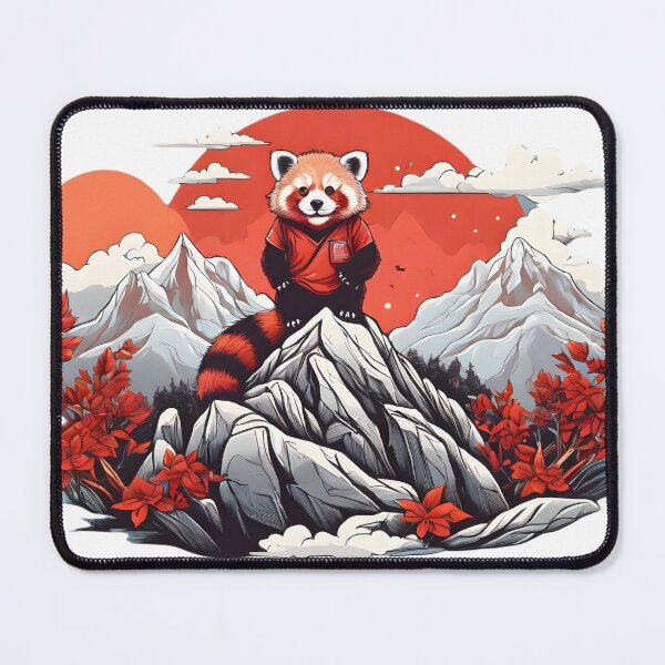 Item preview, red panda at the top of the mountain designed and sold by Karaz's Animal Kingdom.