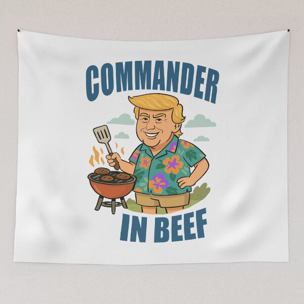 Item preview, Commander In Beef designed and sold by TMars.