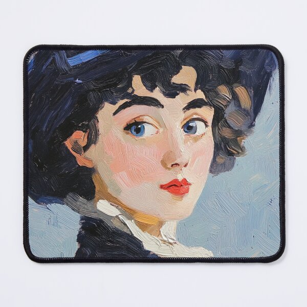 Item preview, Mabel Normand | Post-impressionist painting style designed and sold by ComicsFactory.