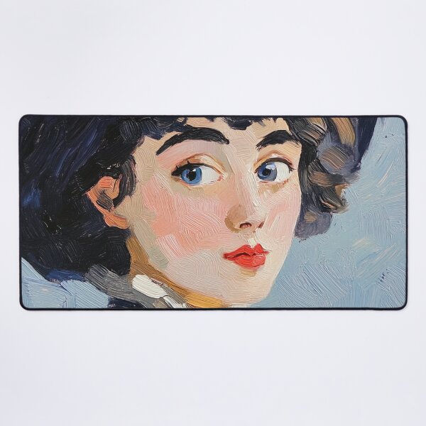 Item preview, Mabel Normand | Post-impressionist painting style designed and sold by ComicsFactory.