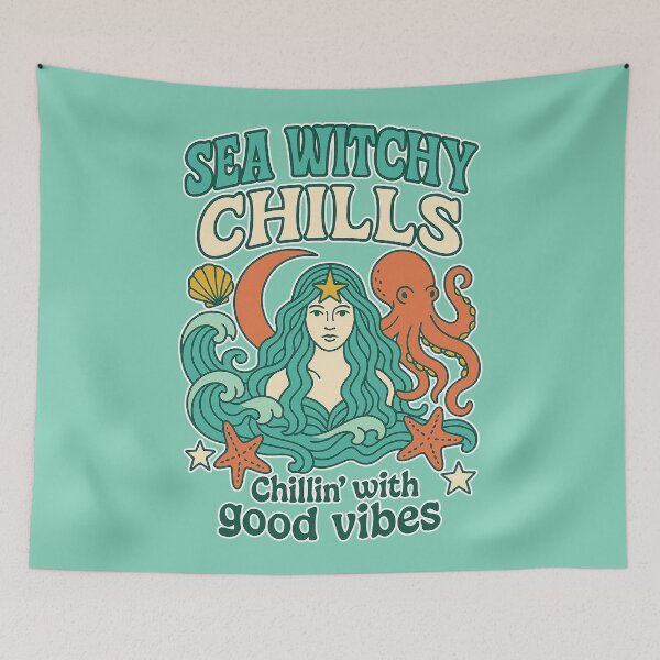 Item preview, Sea Witchy Chills: Good Vibes designed and sold by zzz888.