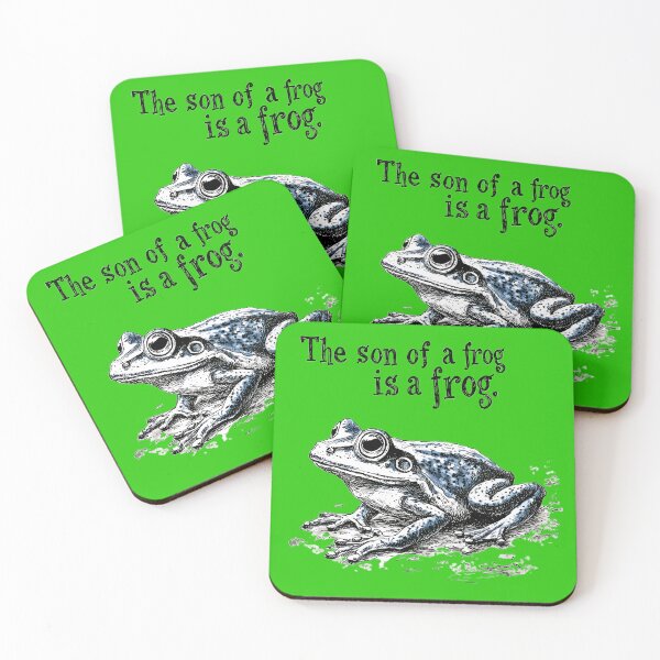 Item preview, The son of a frog is a frog designed and sold by Brendon987.