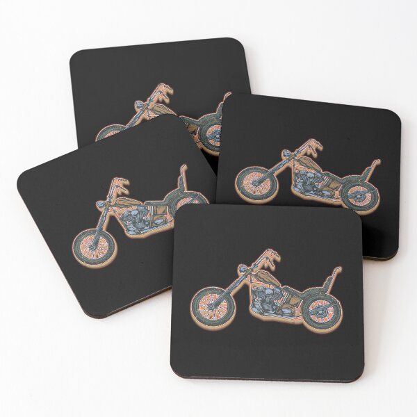 Item preview, classic Retro Vintage motorcycle  designed and sold by franktact.