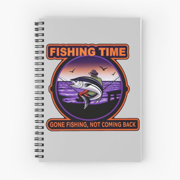 Item preview, Gone Fishing Vintage Ocean Sunset Scene – Peaceful Tuna Fishing Design designed and sold by Yas_oma.