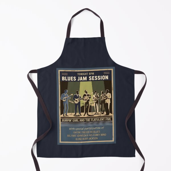 Item preview, A Vintage Funny Blues Jam Session Poster designed and sold by GoodOldVintage.