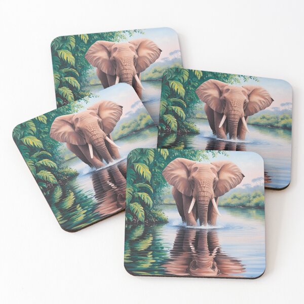 Item preview, Lone Elephant designed and sold by SayuriCrafts.