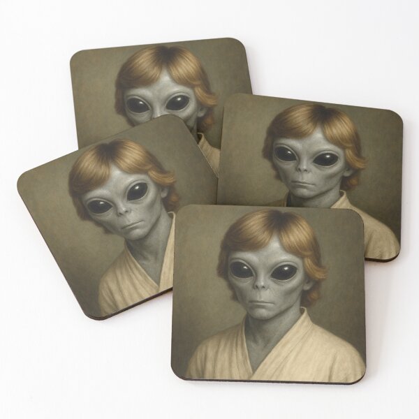 Item preview, Luke Skywalker designed and sold by GreyAlienPortraits.