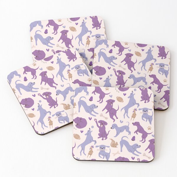 Item preview, Playful Puppy in Purple designed and sold by namibear.