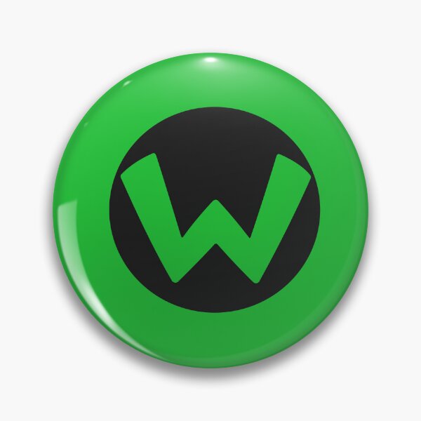 Item preview, letter w green designed and sold by ZiphGames.