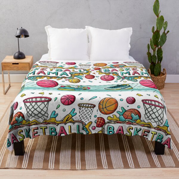 Item preview, Basketball Mama Colorful Court Life – Fun Retro Sports Design for Moms designed and sold by Yas_oma.
