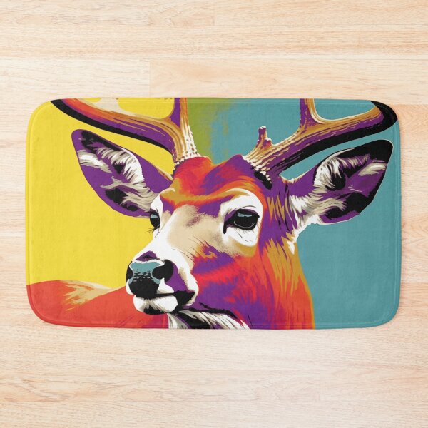 Item preview, Whitetail Buck Popart designed and sold by RedHandedOD.