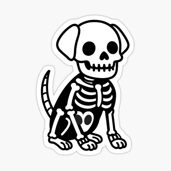 Item preview, Dog Skeleton designed and sold by Paulalala.