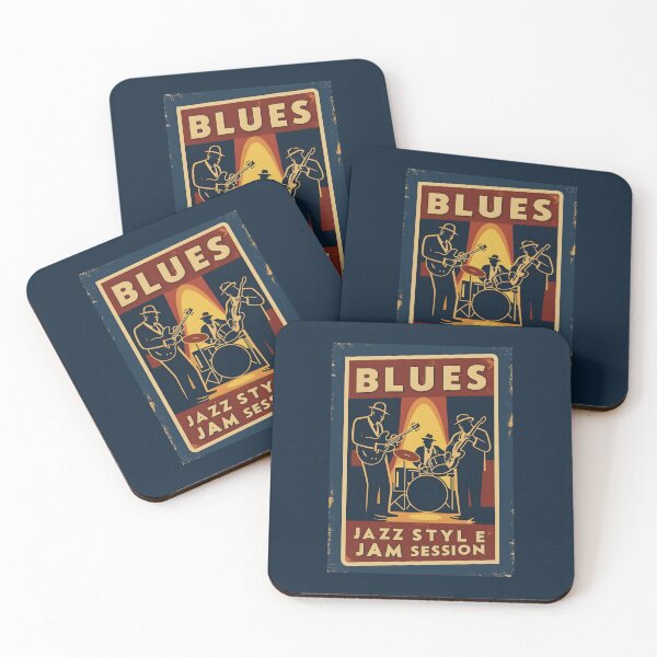 Item preview, A Vintage Blues Jam Session Poster designed and sold by GoodOldVintage.
