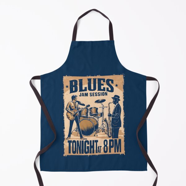 Item preview, A Vintage Blues Jam Session Poster designed and sold by GoodOldVintage.