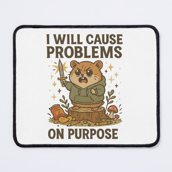 Item preview, I Will Cause Problems on Purpose designed and sold by Vitalka-uk.