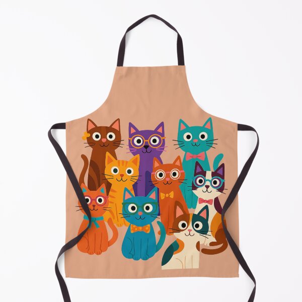 Item preview, Colorful Cat Crew – Cheerful Feline World designed and sold by branaghbel.