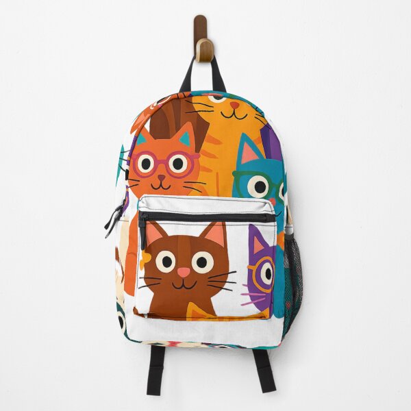 Item preview, Colorful Cat Crew – Cheerful Feline World designed and sold by branaghbel.