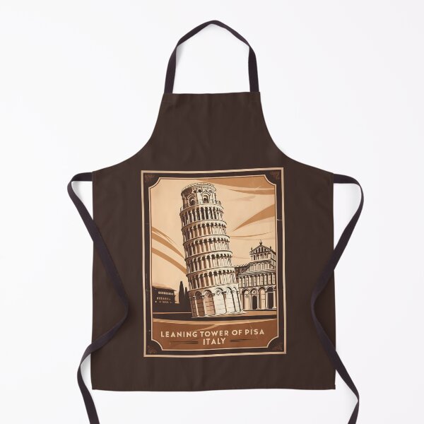 Item preview, A Vintage Travel Illustration of Pisa - Italy designed and sold by GoodOldVintage.