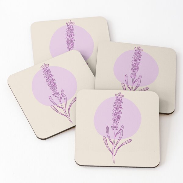 Item preview, Floral Emblem – Lavender designed and sold by cloudrevive.