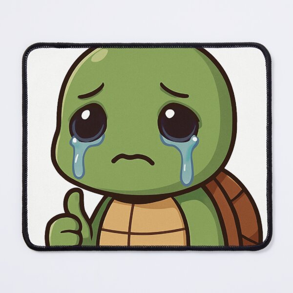 Item preview, Crying Chibi Turtle Thumbs Up designed and sold by Mister-Turtle.