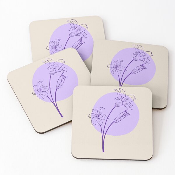 Item preview, Floral Emblem – Lilac Lily designed and sold by cloudrevive.