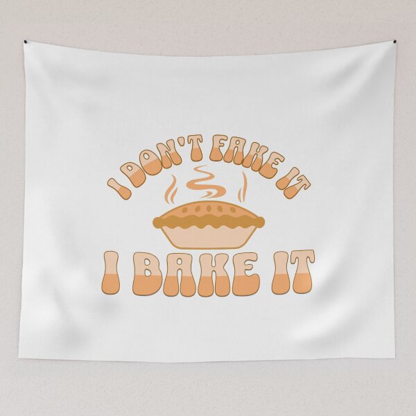 Item preview, I don't fake it I bake it designed and sold by BritishDelights.