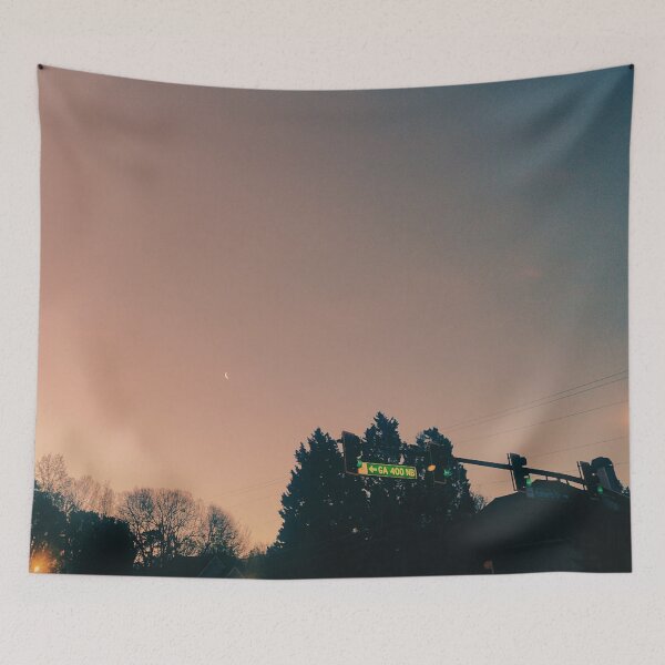 Item preview, The Sky Over Atlanta At Dusk designed and sold by Mothe3rd.