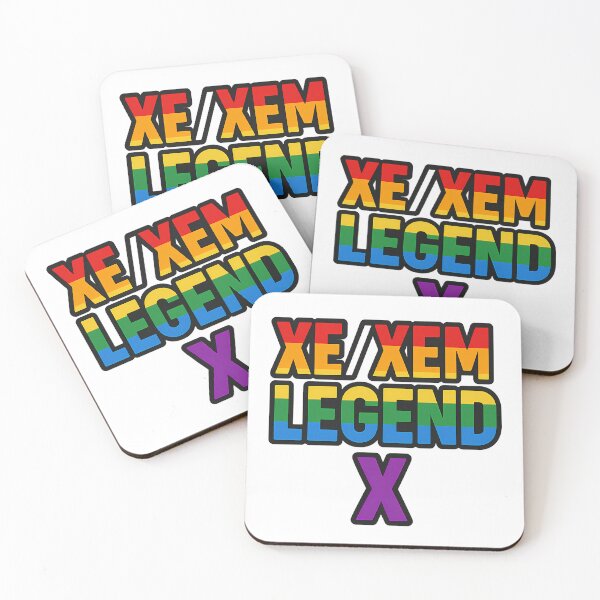 Item preview, XE/XEM Legend – Bold Pride Typography designed and sold by Haus Of Sin.