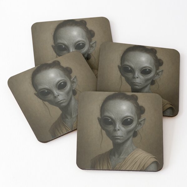 Artikelvorschau, Rey entworfen und verkauft von GreyAlienPortraits.