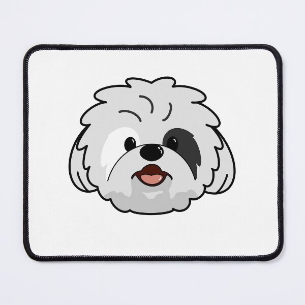Item preview, Black and White Shih-tzu designed and sold by Alexis Designs.