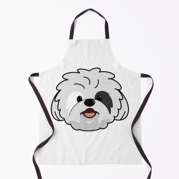Item preview, Black and White Shih-tzu designed and sold by Alexis Designs.