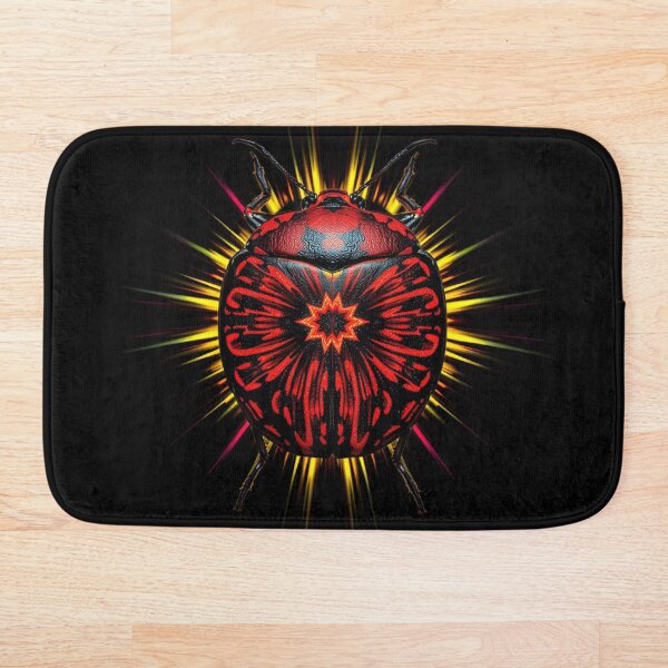 Item preview, Vibrant Beetle Art with Explosive Background - Striking Digital Artwork designed and sold by Cloud-Riders.