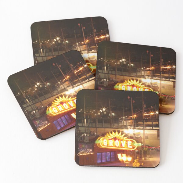 Item preview, The Grove – Long Exposure Night Shot, St. Louis designed and sold by Dhulcity.